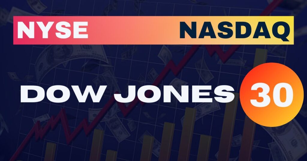 Dow Jones The 30 largest significant companies in the U.S.