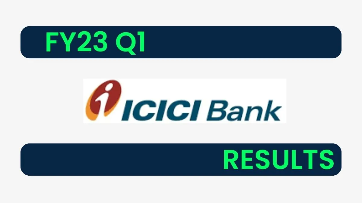 Icici Bank Q1 Results 2023 Where Is The Support 8717