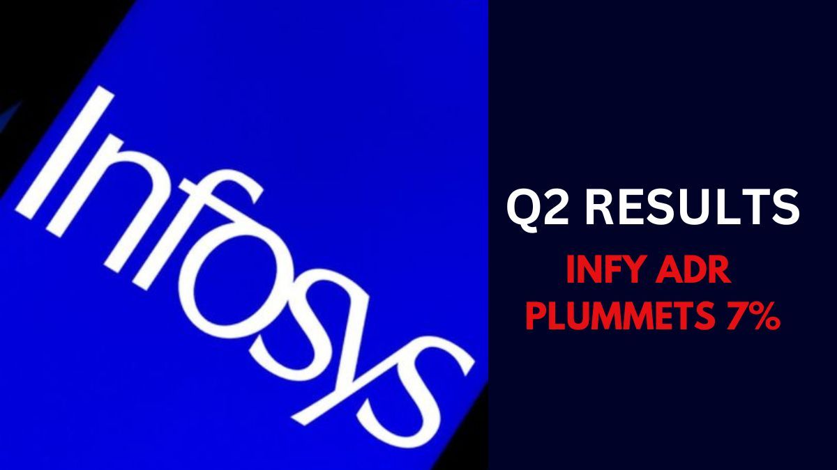 Infosys Q2 Results Infy ADR Plummets 7